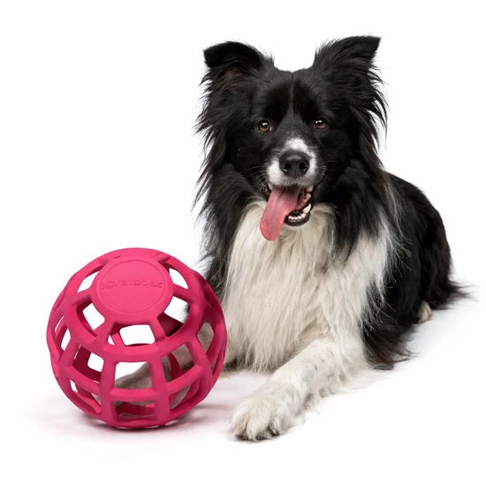 JoyBall többfunkciós kutyalabda, rózsaszín