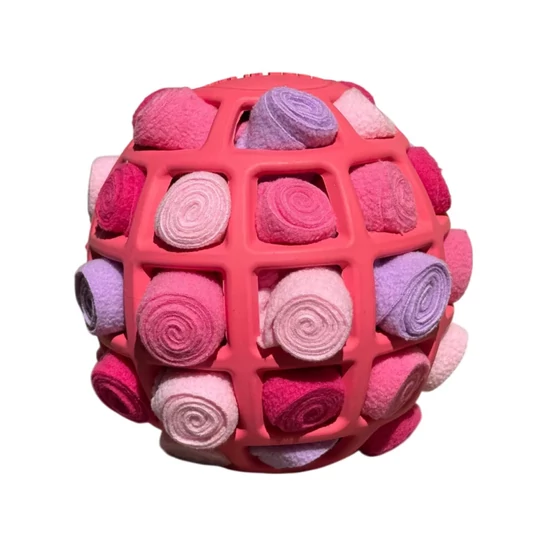 SniffJoy rózsaszín szimatjáték – interaktív jutalomfalat kereső játék kutyáknak