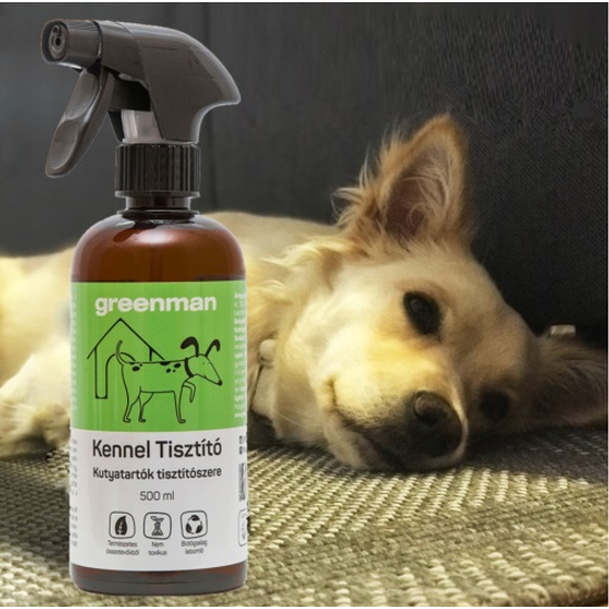 Baktériumkultúrás fekhely és kutyaól szagtalanító spray 500 ml - Greenman
