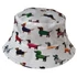 Tacskó mintás halászsapka, fehér