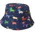 Tacskó mintás halászsapka, sötétkék