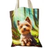 Yorkie mintás vászontáska