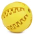 Denta Fun menta ízesítésű fogtisztító gumilabda, 7 cm, sárga