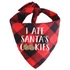 &quot;I ate Santa's cookies&quot; karácsonyi kutyakendő