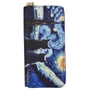 Kép 2/3 - Van Gogh stílusú macska mintás nagy pénztárca