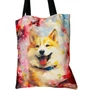 Kép 1/3 - Shiba Inu mintás nagy vászontáska