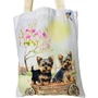 Kép 1/3 - Yorkshire terrier kölykök mintás nagy vászontáska