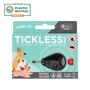 Kép 1/3 - Vegyszermentes ultrahangos kullancs- és bolhariasztó medál kutyáknak és macskáknak, TICKLESS - fekete