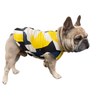 Kép 2/5 - Free Dogs bélelt kutyakabát, sárga, L-es (francia bulldog méret)