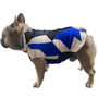 Kép 5/5 - Free Dogs bélelt kutyakabát, kék, L-es (francia bulldog méret)