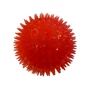 Kép 1/3 - Kiharaphatatlan fogtisztító labda kutyáknak, 7 cm, piros