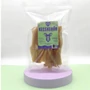 Kép 1/4 - Szárított kecskebőr kutyáknak 100 g (szagtalan), BARF LOVE
