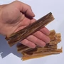 Kép 4/4 - Szárított kecskebőr kutyáknak 100 g (szagtalan), BARF LOVE