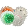 Kép 3/3 - Kiharaphatatlan, fogtisztító, tüskés labda kutyáknak, 9 cm, focilabda