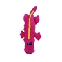 Kép 1/3 - Plüss dínó kutyajáték, pink