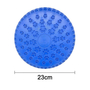 Kép 1/3 - Mancs mintás kutyafrizbi (rágható gumi) 23 cm átmérővel, kék
