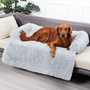 Kép 3/5 - Pet Bed kutyaágy kanapéra, kanapévédő kutyaágy, szürke, S méret (76 x 76 x 15 cm)