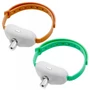 Kép 8/8 - Interaktív lézeres macskanyakörv USB töltéssel, barackszín