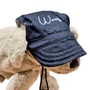 Kép 4/6 - Nyári kutya-baseballsapka, Woof, fekete, M-es