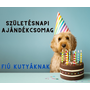 Kép 1/5 - Születésnapi ajándékcsomag FIÚ kutyáknak