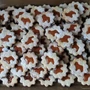 Kép 2/4 - Francia Bulldog mintás linzer kiszúró szett, arany