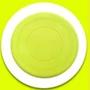 Kép 2/6 - Happy Bulldog színes gumi frizbi kutyáknak, zöld
