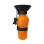 Kép 1/3 - Hordozható kutya itató palack, narancssárga