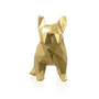 Kép 5/10 - 3D Francia bulldog papírszobor készítő készlet, arany