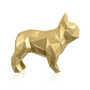 Kép 6/10 - 3D Francia bulldog papírszobor készítő készlet, arany