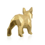 Kép 7/10 - 3D Francia bulldog papírszobor készítő készlet, arany