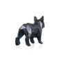Kép 7/8 - 3D Francia bulldog papírszobor készítő készlet, fekete