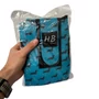 Kép 5/5 - Kisállat hordozó állítható pántokkal lépcsőhöz, kutyaemelő hám, tacskó mintás, L