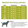 Kép 6/9 - Mosható kan kutya pelenka – jelölés, szivárgás, inkontinencia ellen, L méret