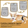 Kép 6/9 - Mosható kutyapelenka és tüzelőbugyi szuka kutyáknak – L méret