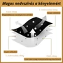 Kép 7/9 - Mosható kutyapelenka és tüzelőbugyi szuka kutyáknak – L méret