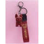 Kép 1/3 - Piros francia bulldog kulcstartó