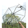 Kép 2/4 - Francia bulldogos átlátszó esernyő