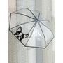 Kép 1/4 - Francia bulldogos átlátszó esernyő