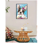 Kép 2/5 - BASIC Gyémántfestő szett, tavaszi francia bulldog, 40x30 cm, keret nélkül