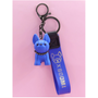Kép 1/3 - Kék francia bulldog kulcstartó