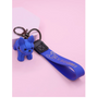 Kép 2/3 - Kék francia bulldog kulcstartó