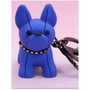 Kép 3/3 - Kék francia bulldog kulcstartó