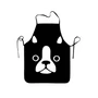 Kép 1/2 - Bulldog mintás konyhai kötény
