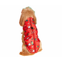 Kép 2/5 - Vízálló téli kutyamellény, karácsonyi, piros, XXL-es