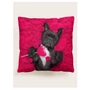 Kép 2/3 - Szerelmes bulldog párna, 45 x 45 cm