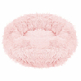 Kép 2/8 - Púder rózsaszín, extrapuha, szőrös kisállatfekhely - 60 cm