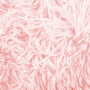 Kép 7/8 - Púder rózsaszín, extrapuha, szőrös kisállatfekhely - 70 cm