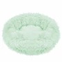 Kép 2/8 - Mentazöld, extrapuha, szőrös kisállatfekhely - 70 cm