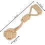 Kép 6/6 - Csomózott kötél játék, 30 cm
