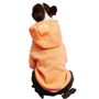 Kép 5/7 - Kapucnis kutyapulcsi, narancssárga, XL-es (francia bulldog méret)
